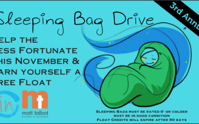 3rd Annual Sleeping Bag Drive