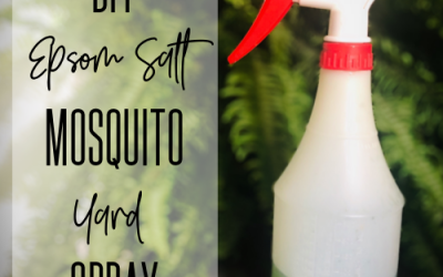 #1 Epsom Salt DIY Mosquito Yard Spray