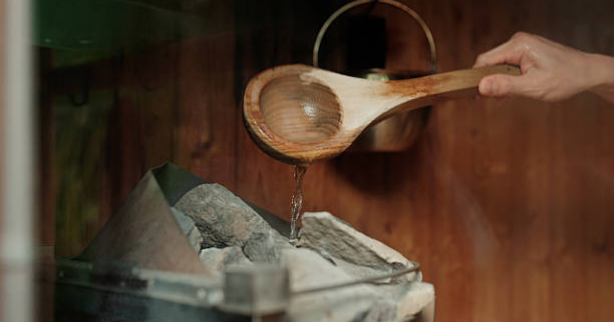 First time in a sauna at Lost in Float Lincoln NE