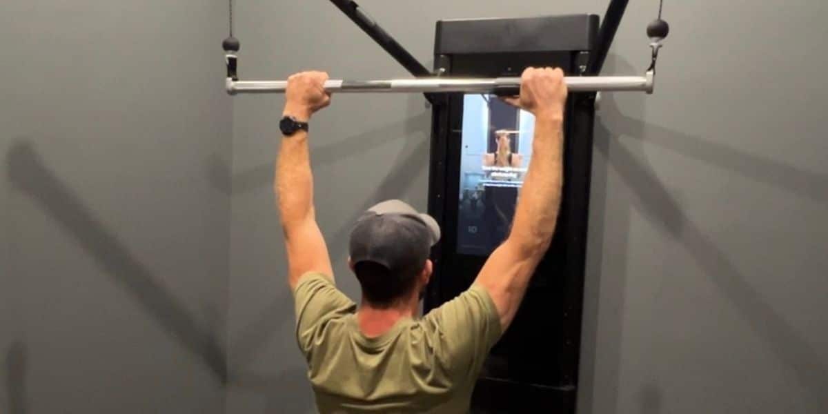Tonal smart gym at Lost in Float Lincoln NE — beginner strength training
